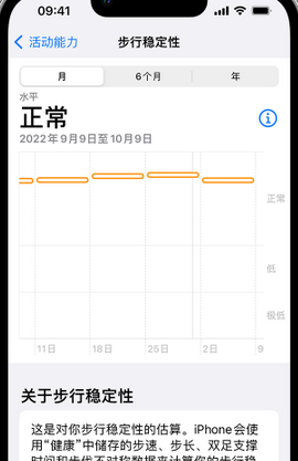 含山iPhone手机维修如何在iPhone开启'步行稳定性通知'